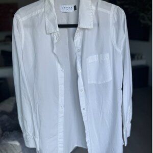 Parker Smith Women's Button Down In White. Size M. Worn Once.